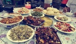 饕餮大餐吃瓜群众,吃瓜群众围观狂欢现场