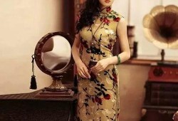 吃瓜盟主旗袍图片,吃瓜盟主演绎古典韵味